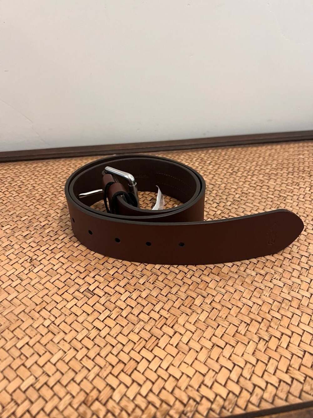 Polo Ralph Lauren Brown Leather Belt